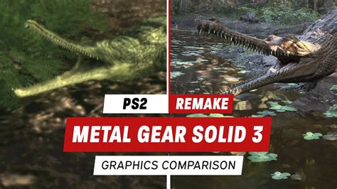 Metal Gear Solid Ps Vs Metal Gear Solid Remake Delta Snake