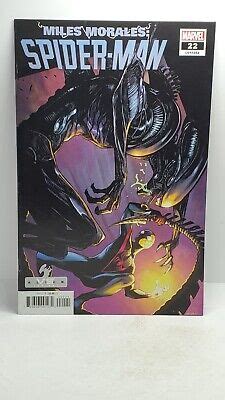 Miles Morales Spider Man 22 Valerio Schiti Marvel Vs Alien Variant EBay