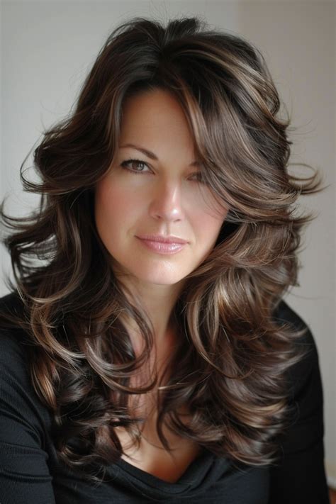 Brunette Curly Hairstyles For Women Over