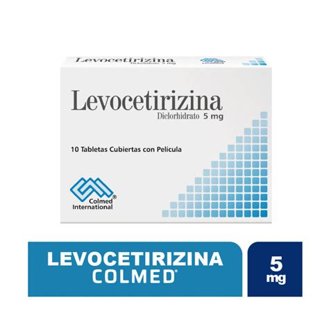 Levocetirizina Procaps Tabletas 5 Mg Farmacia Pasteur Medicamentos