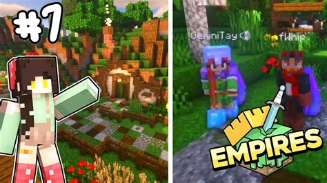 Empires Smp 7 Our Empire Has Its First Visitors Shubble Youtube