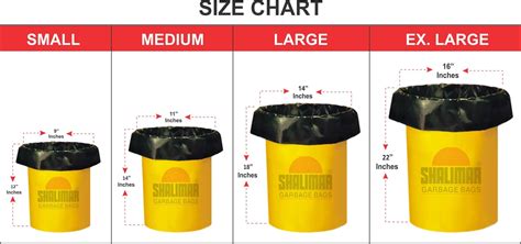 Shalimar Premium Oxo Biodegradable Garbage Bags Size X Inches