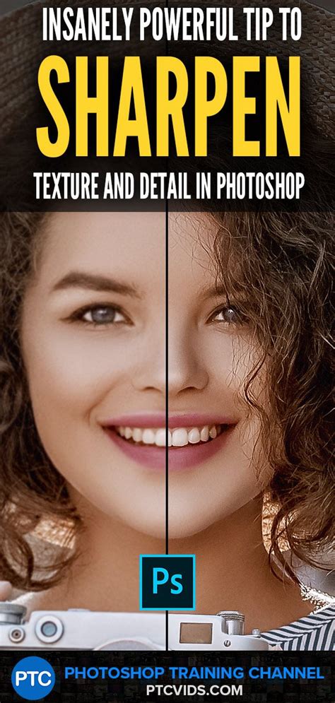 In This Photoshop Tutorial You Will Learn How To Sharpen Texture And