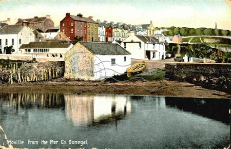 Moville From The Pier Co Donegal Postcards Ireland