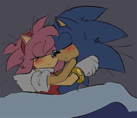 Sonic And Amy Sonic Boom Hope Youre Feeling Better Sonamy Comic