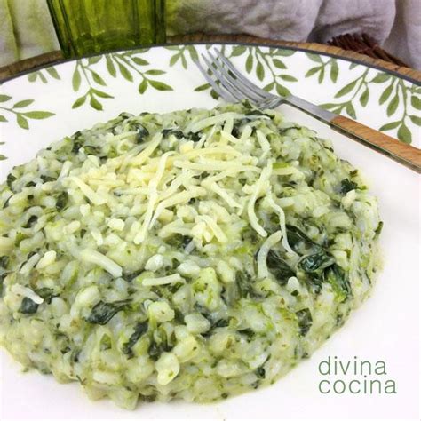 Risotto De Espinacas Receta De Divina Cocina