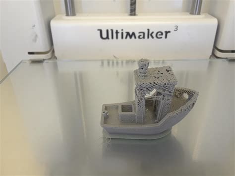 First Time With Tpu On The Um3 Benchy Print Came Out Porous With Some Stringing But Only On The