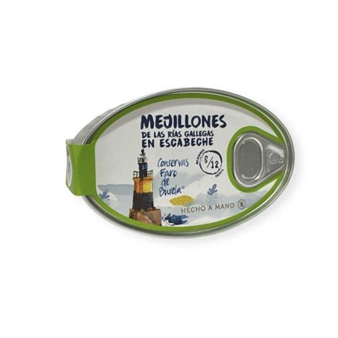 mejillones de las rías gallegas en escabeche