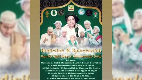 Live Azzahir Bersholawat Dalam Rangka Maulid Nabi Muhammad Saw Youtube