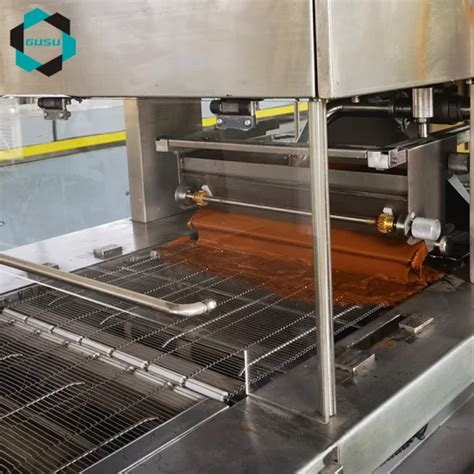 Gusu Automatic Multifunctional Chocolate Coating Machine With Cooling