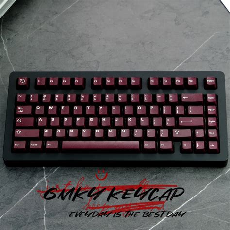 Gmky Vior Yar Saydam Keycaps Kiraz Profil Ift At Abs Yaz Pbt Keycaps Mx