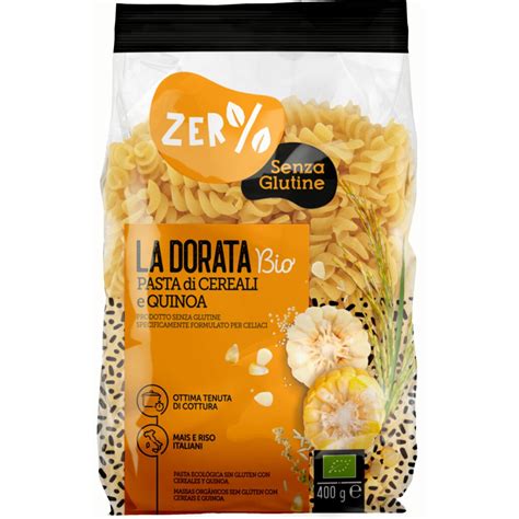 Paste Fusilli La Dorata Cu Cereale Si Quinoa Bio Fara Gluten Zer