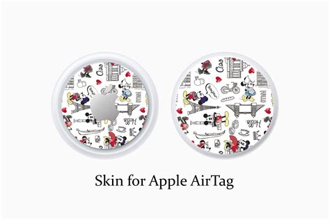 Vinyl Wrap AirTag Double Sided Skin Print AirTag Skin Apple Etsy