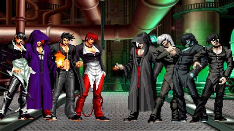 KOF Mugen Iori Yagami Team Vs Element Team YouTube