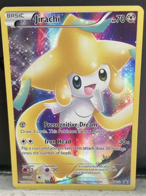 Jirachi Xy Pokemon Tcg Xy Black Star Promo Values Mavin