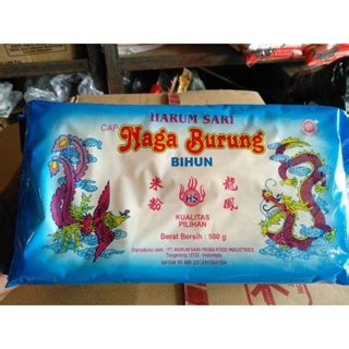 Jual Bihun Cap Naga Burung 500 Gr Shopee Indonesia