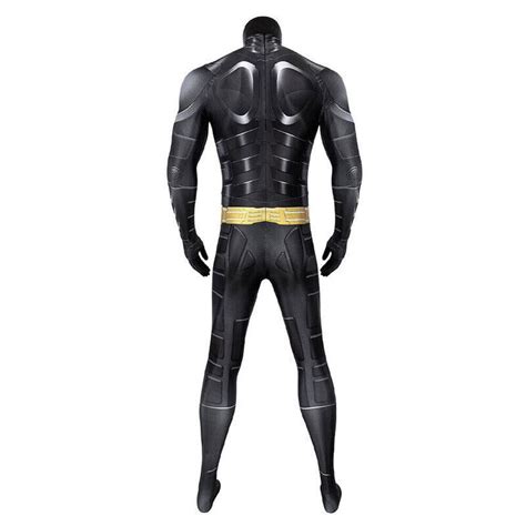 The Dark Knight Rises Batman Bruce Wayne Cosplay Costume Jumpsuit