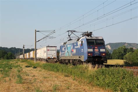 Db Cargo Tfg Albatrosexpress Am Mit Einem Klv Zug Zwischen