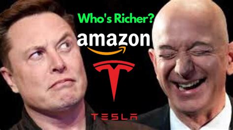 The Epic Showdown Jeff Bezos Vs Elon Musk For Richest Person Youtube