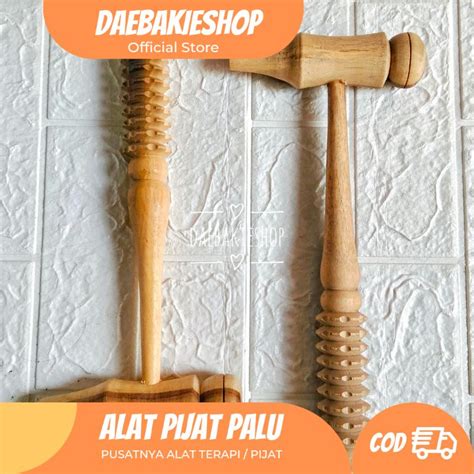 Jual Palu Alat Pijat Kayu Sonokeling Model Palu Alat Terapi Remas