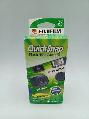 Fujifilm Fuji Quicksnap Single Use Disposable Mm Camera Flash