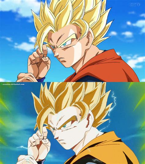 Goku Ssj2 Recolor By Renanfna On Deviantart