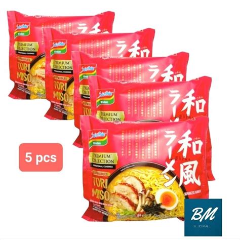 Jual Indomie Tori Miso Japanese Ramen 5 Pcs Shopee Indonesia