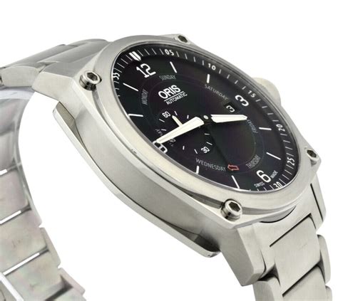 Men S ORIS BC4 Small Second Pointer Day 01 645 7617 4174 07 8 22 58