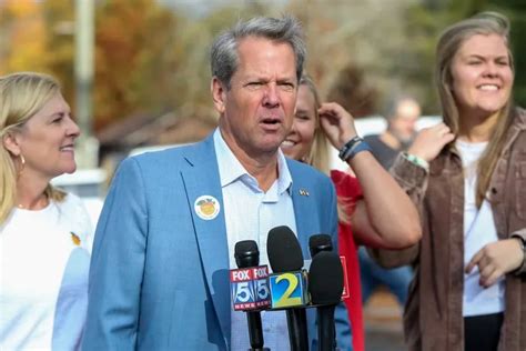 Georgia Gov Brian Kemp Defeats Stacey Abrams In Rematch