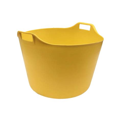 Buy 76 LITRE EXTRA LARGE YELLOW FLEXI TUB MADE IN UK Online At