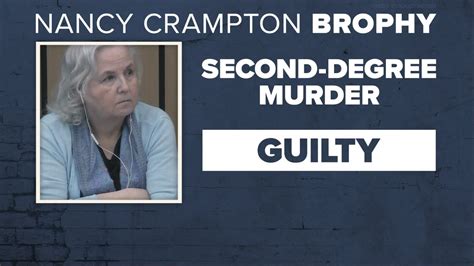 Jury Finds Romance Novelist Nancy Brophy Guilty Of Second Degree Murder