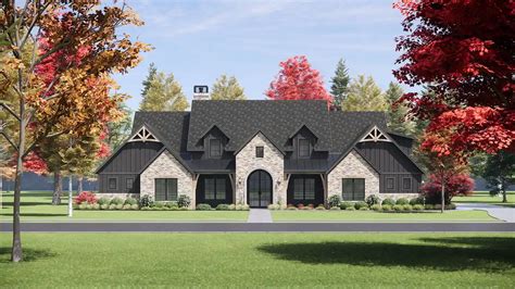 Modern Farmhouse House Plan - 4 Bedrooms, 4 Bath, 4032 Sq Ft Plan 131-157