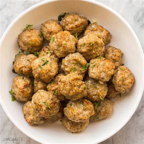 Turkey Meatballs - 30-Minute Recipe [VIDEO] -The Recipe Rebel