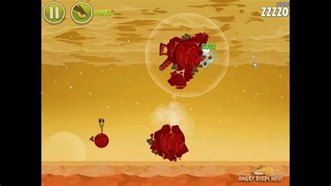 Angry Birds Space Red Planet 5 1 Walkthrough 3 Star Youtube