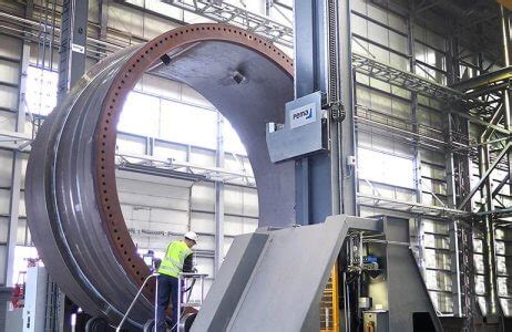 PEMA Unveils New Wind Tower Flange Fitting Welding Station