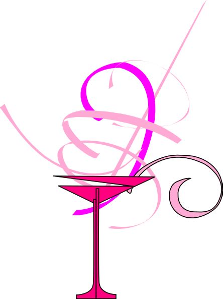 Pink Martini Clip Art At Vector Clip Art Online Royalty Free And Public Domain