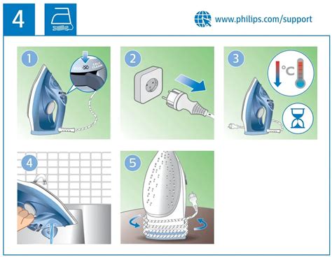 PHILIPS 3000 Series Steam Iron User Manual