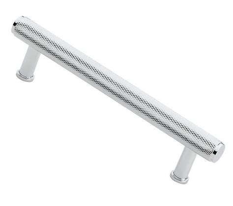 Alexander Wilks Crispin Knurled T Bar Cupboard Pull Handle Mm