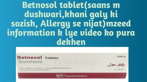 Betnesol Tablet Benefits And Complete Detail How To Use Betnesol Tablet