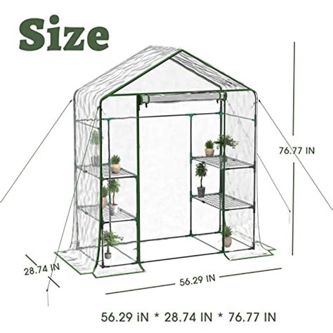 Bluu Greenhouse Portable Green House Indoor And Outdoor Mini