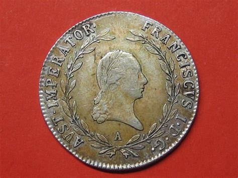 RDR Habsburg 20 Kreutzer 1823 A Franz I Ss Vz MA Shops