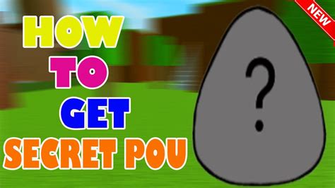 ROBLOX How To Get SECRET POU BADGE In Find The Pou Gameplay IOS