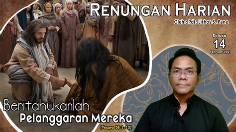 Renungan Harian Gki Kwitang Selasa Februari Youtube