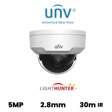 Mp Uniview Hd Intelligent Lighthunter Vandal Resistant Network Fixed