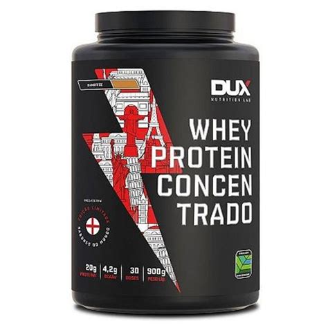 Whey Protein Concentrado Sabores Do Mundo Dux Nutrition 900g Dux