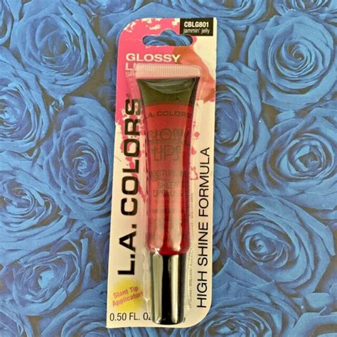 La Colors Glossy Lips Sheer Lip Gloss Jamin Jelly New Sealed High Shine Ebay