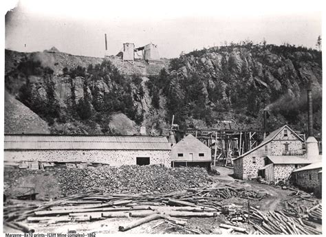 Part 1 Cliff Mine In 1862 The Bluff In The Background Is The