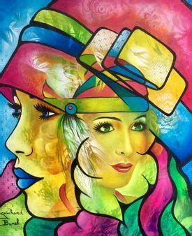 Jeannette Guichard Bunel Valentine Painting Pop Art Painting