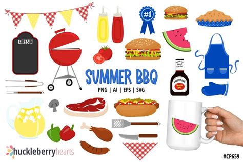 Summer BBQ Clipart (1548789)