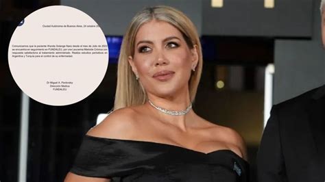 Wanda Nara Revel Por Qu Decidi Compartir Su Parte M Dico En Las